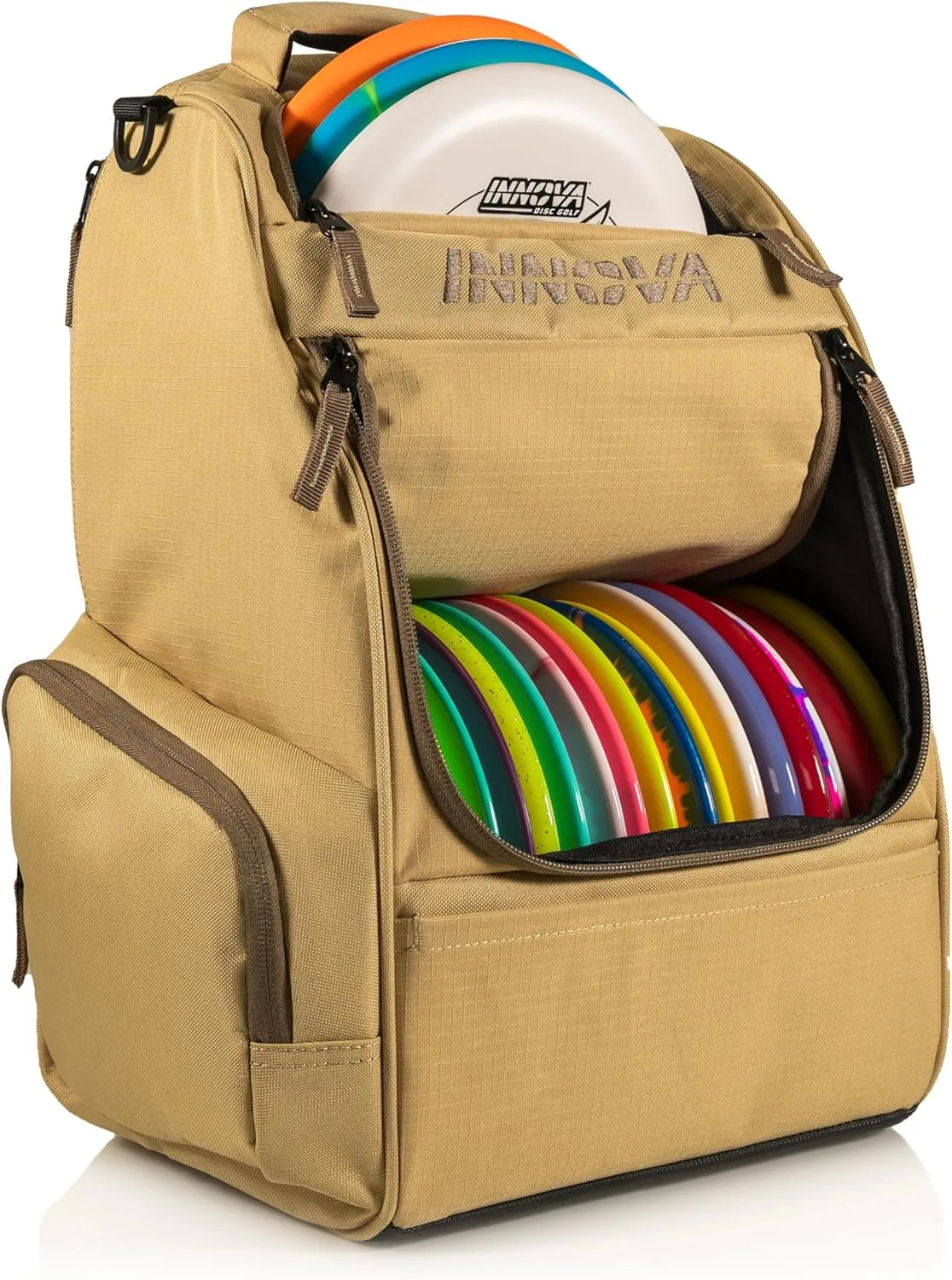 Innova Adventure Pack Disc Golf Backpack – Holds 25 Discs – Includes Mini, Disc Golf Bag