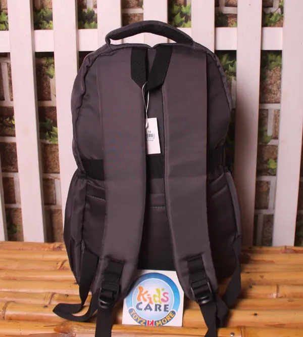 Iron Grey Waterproof Backpack Bag for School, College, Gym & Travel - Durable & Spacious (ZH-10)