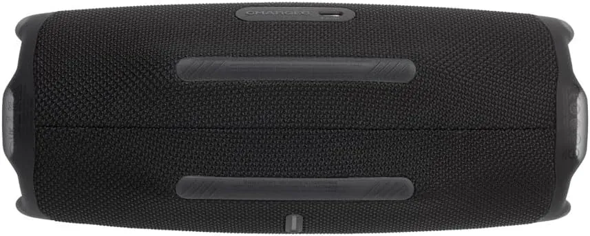 JBL Charge 6 Waterproof Portable Speaker Bundle with gSport Carbon Fiber Case (Black)