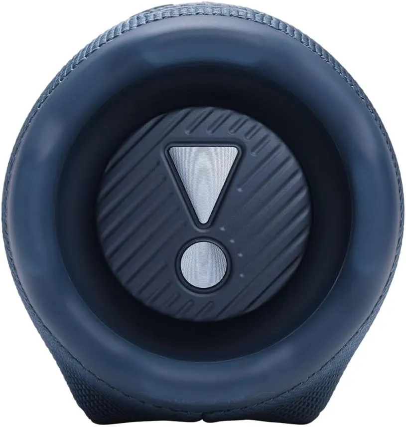 JBL Charge 6 Waterproof Portable Speaker Bundle with gSport Carbon Fiber Case (Blue)