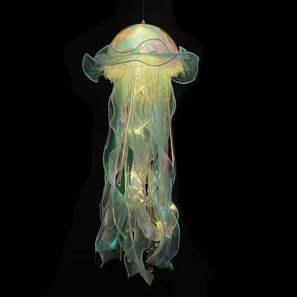 Jellyfish Lantern Under The Sea Colorful Lamp
