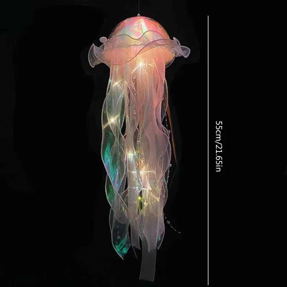 Jellyfish Lantern Under The Sea Colorful Lamp