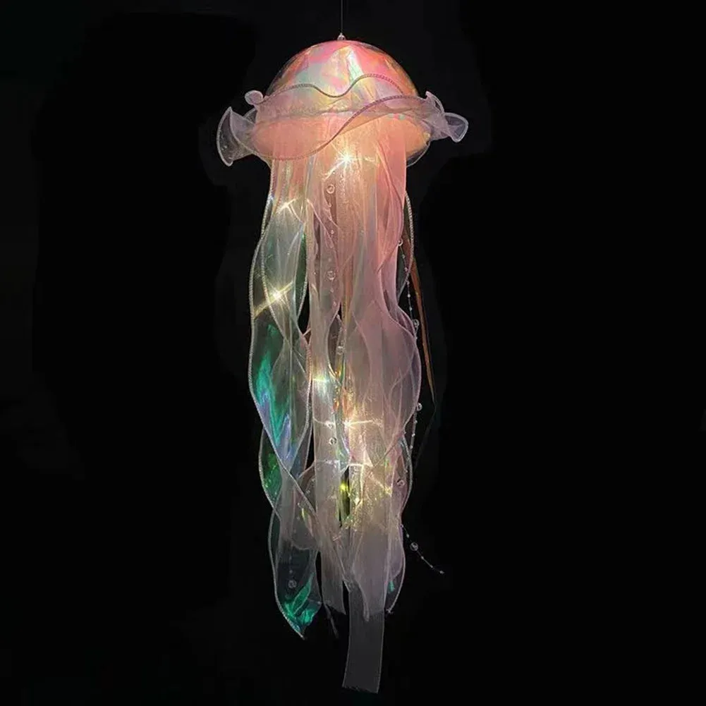 Jellyfish Lantern Under The Sea Colorful Lamp