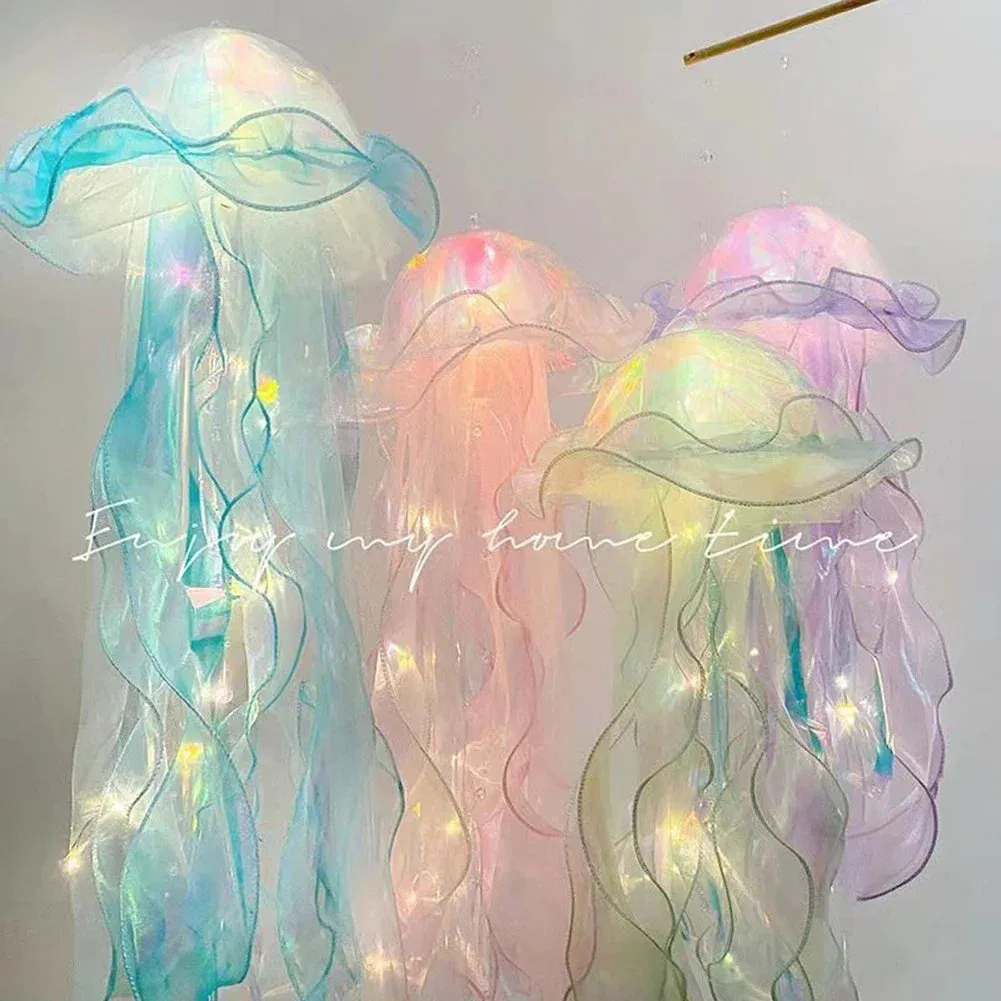 Jellyfish Lantern Under The Sea Colorful Lamp