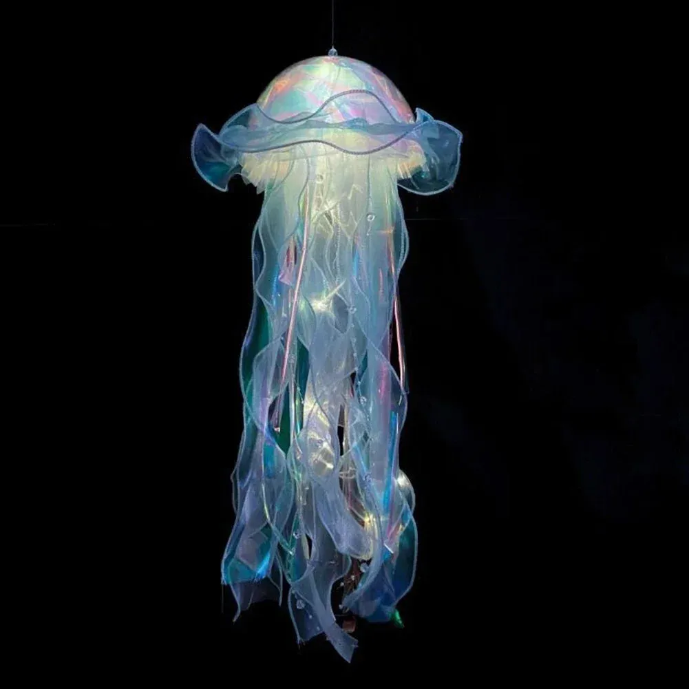 Jellyfish Lantern Under The Sea Colorful Lamp