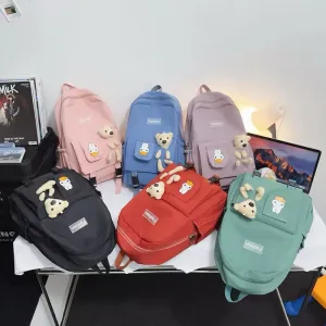 Kawaii Charm Backpack – Plush Edition