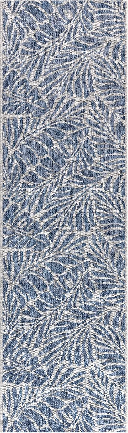 Keen Home Design Terrace Outdoor Runner Rug - 2x8 Washable Indoor/Outdoor Rug for Patio, Kitchen, Balcony, Beach, Garden, Deck and Porch, Size: 2'2"x7'7"