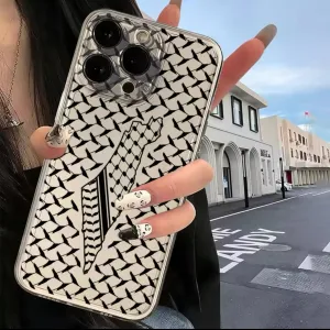 Keffiyeh design Palestine iPhone case