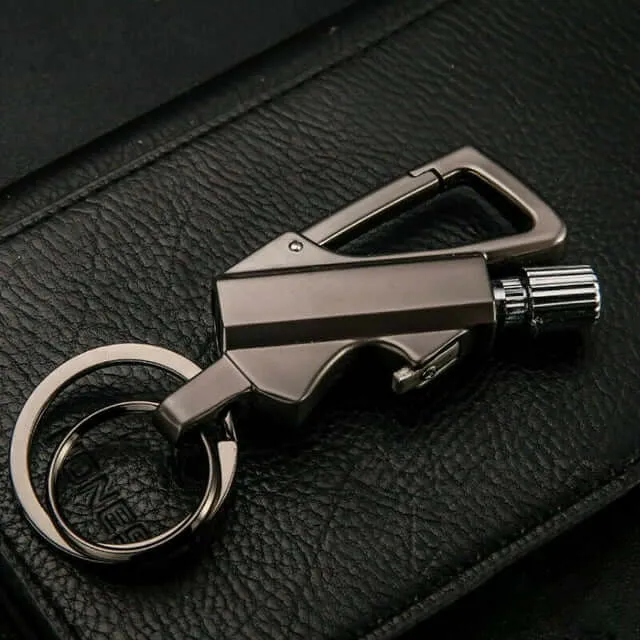 Keychain Lighter with Bottle Opener