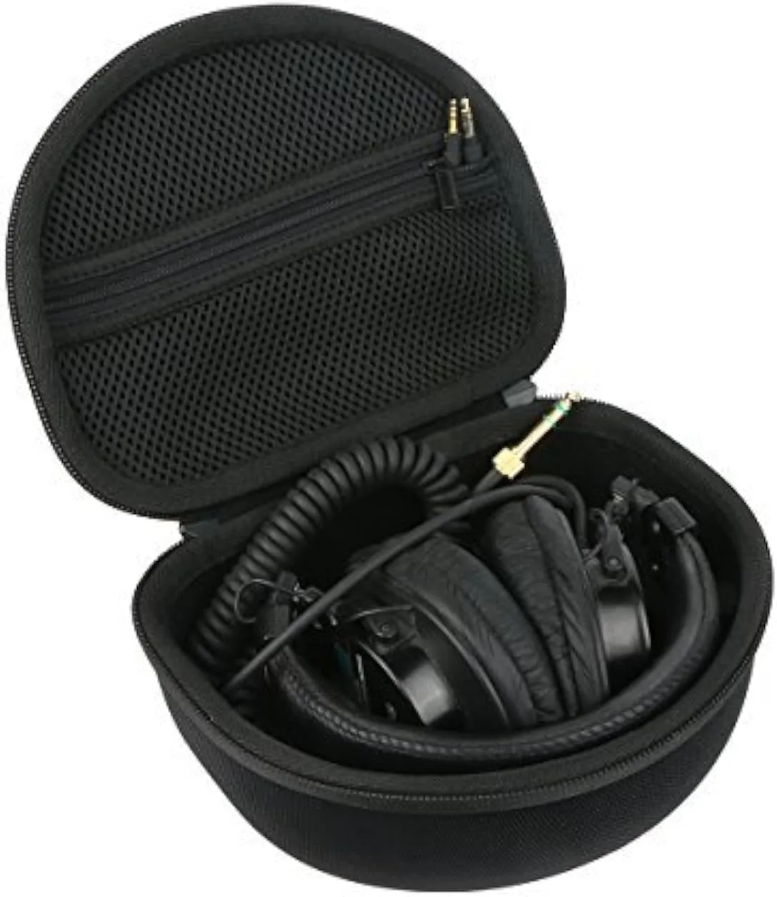 khanka Hard Headphone Case replacement for Travel Bag for Audio-Technica ATH M50 M40X M50X M30x M50xMG Professional Studio Monitor Headphones Headset headphone (black1)