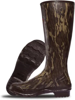 LaCrosse Grange Rubber Hunting & Work Boots for Men - Waterproof ZXT Rubber, with Adjustable Fit Strap, EVA Footbed, and Slip-Resistant Outsole