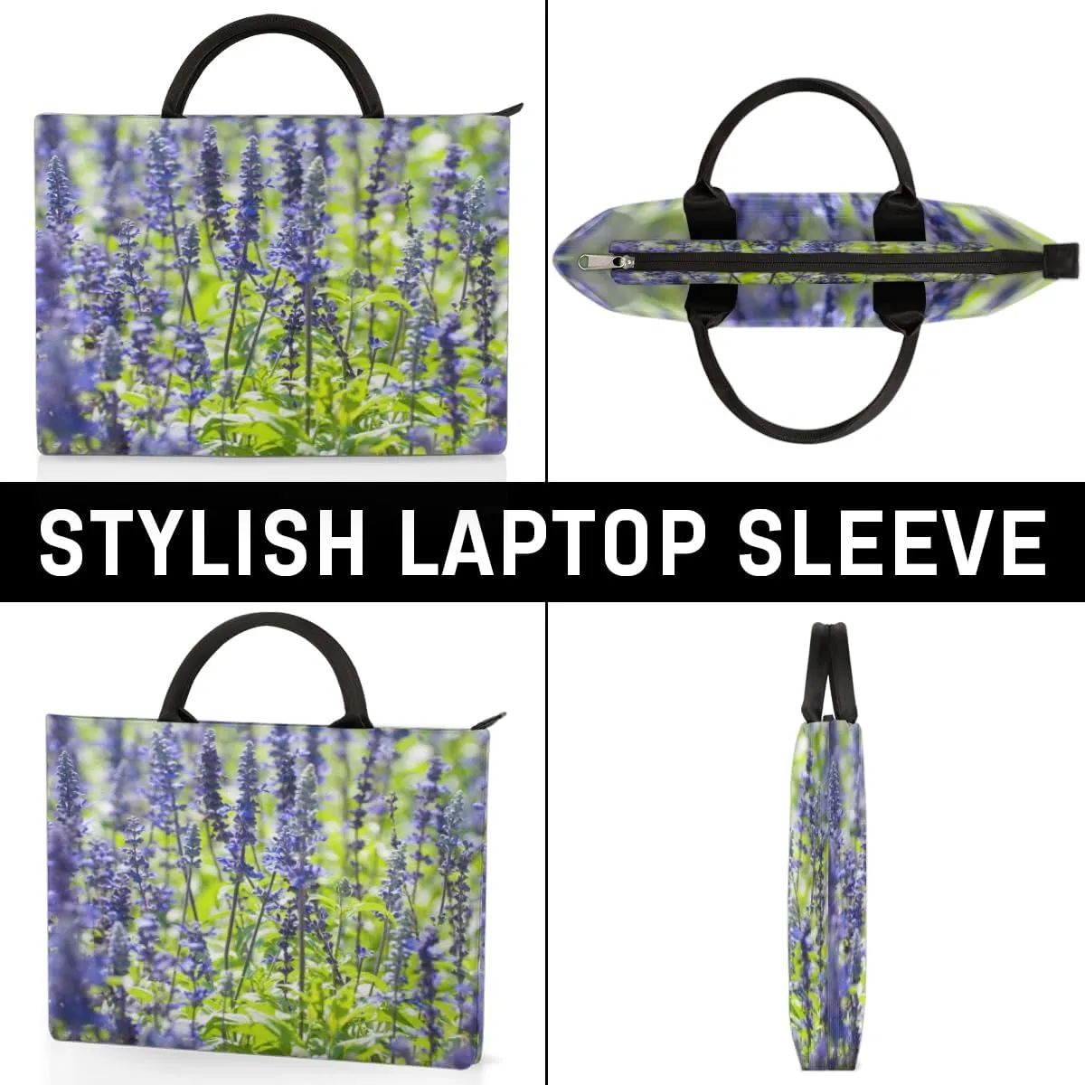 Laptop Sleeve Case for Women Men Laptop Bag Durable Travel Computer Carrying Bag with Handle Accessories Bags