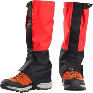 Leg Gaiters, Hiking Leggings Waterproof Warmth Adjustable Snow Boot Covers for Outdoor Walking Climbing Hunting Skiing，1 Pairs