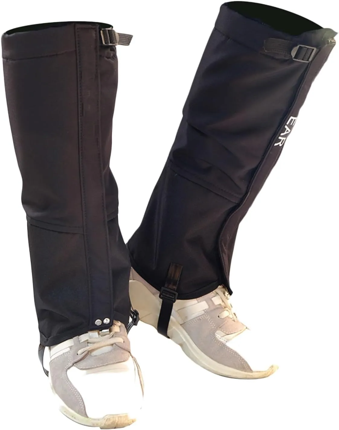 Leg Gaiters, Hiking Waterproof Leggings and Adjustable Snow Boot Covers Gaiters Mountaineering Mudguard Shoe Covers,Cycling Fender Gaiters (Color : Color 2, Size : Medium)