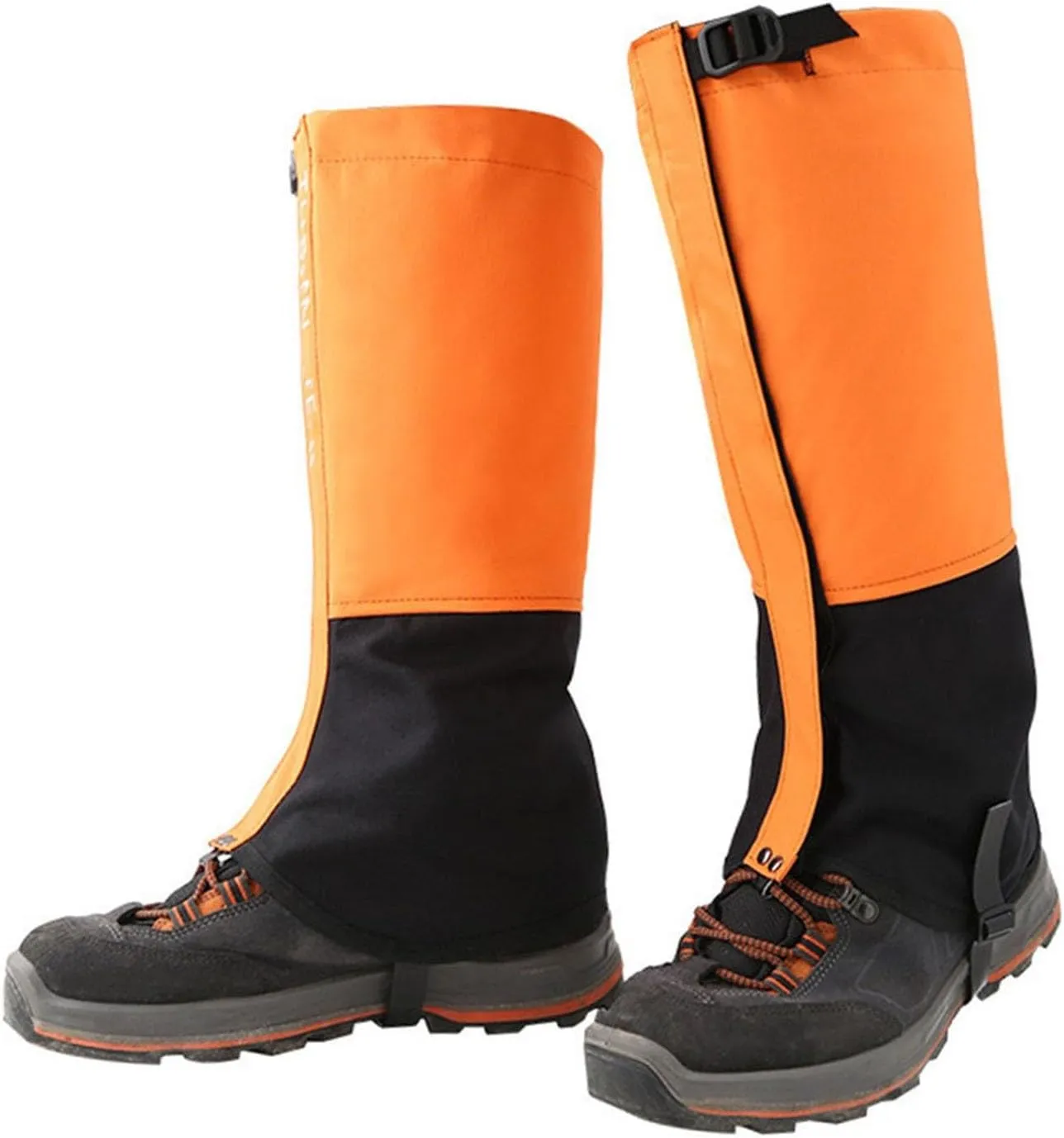 Leg Gaiters,Waterproof Hiking Leggings Thick Warm Shoe Covers Adjustable Snow Boot Covers for Outdoor Walking Climbing Hunting Skiing