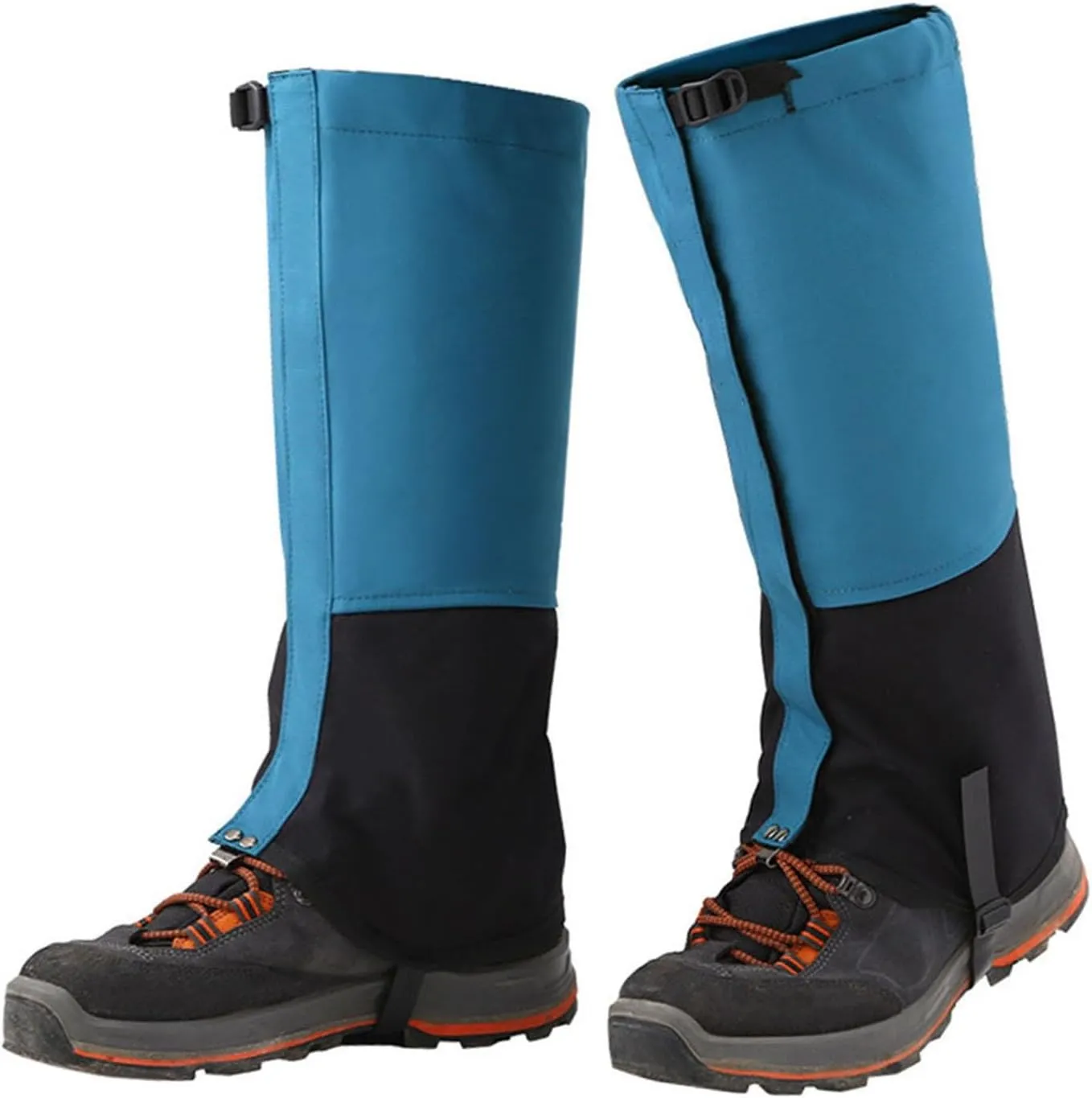 Leg Gaiters,Waterproof Hiking Leggings Thick Warm Shoe Covers Adjustable Snow Boot Covers for Outdoor Walking Climbing Hunting Skiing