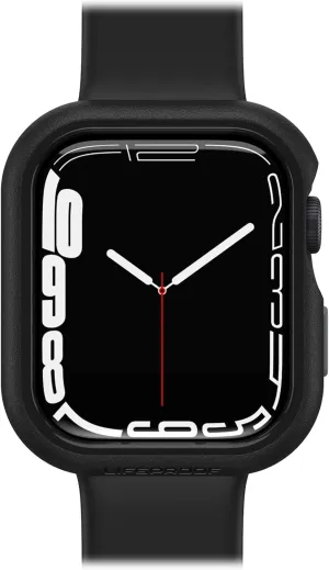 LifeProof Apple Watch Series 8/7 45mm Bumper Shockproof Anti-Fall Stylish Protective Case Cover for Apple Watch Screen and Edge Protection Durable Made Black