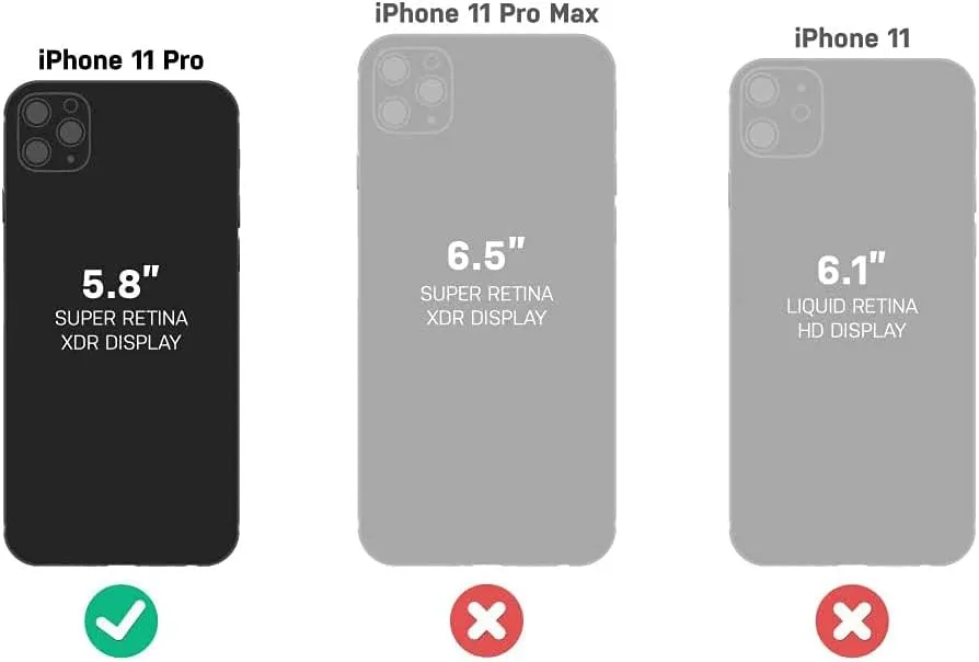 LifeProof Next Screenless Series Case for iPhone 11 PRO (NOT 11/11 Pro Max) Non-Retail Packaging - Limousine