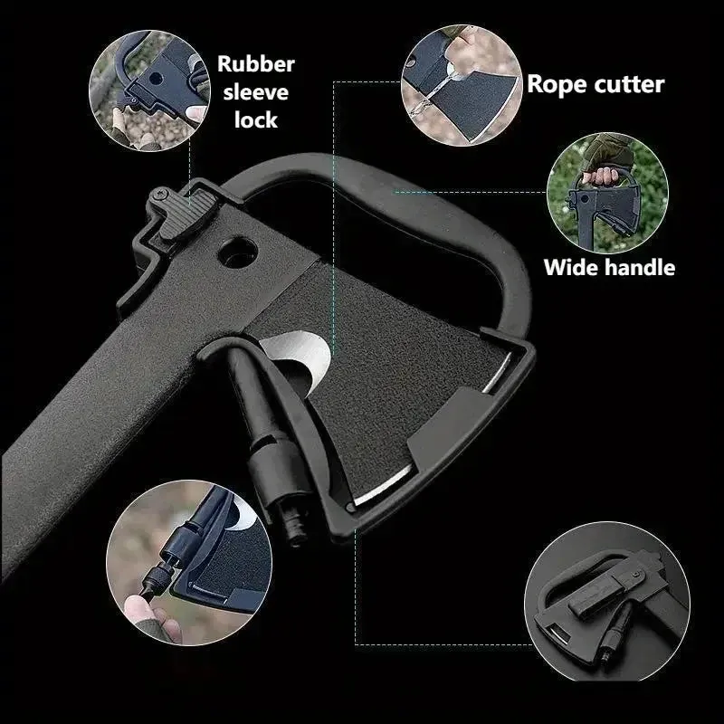 Lightweight Camping Hatchet with Saw and Fire Starter