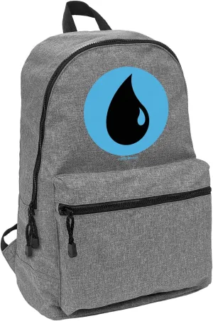 LOGOVISION Magic The Gathering Blue Mana Symbol Lightweight Backpack for Work School Daily Use Packable for Travel