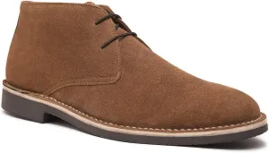 Lorenzo | Genuine Leather Men's Boots | Casual Suede Chukka Boots | Ankle Boot for Men | Lightweight TPR Sole | Padded Memory Foam Cushioning | Enhanced Comfort | Handcrafted Detailing