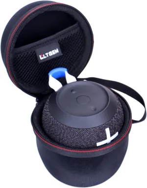 LTGEM Case Compatible with Ultimate Ears WONDERBOOM 4/3/2 Portable Waterproof Speaker, Black