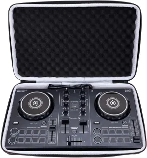 LTGEM EVA Hard DJ Controller Case compatible Hercules Inpulse 200/200 MK2 / Pioneer DJ DDJ-200 Smart/DDJ-WeGO4-K DJ Controller/AlphaTheta DDJ-FLX2 Compact 2. Case Only!