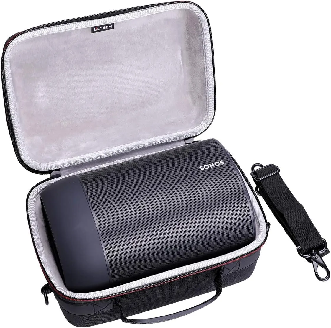 LTGEM Hard Protective Case for Sonos Move 2 / Sonos Move/Sonos Era 100 - Smart Speaker
