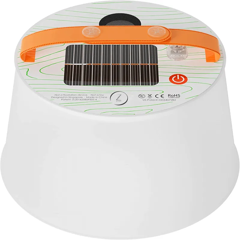 LUMINA - Foldable Solar Camping Lamp with Speaker