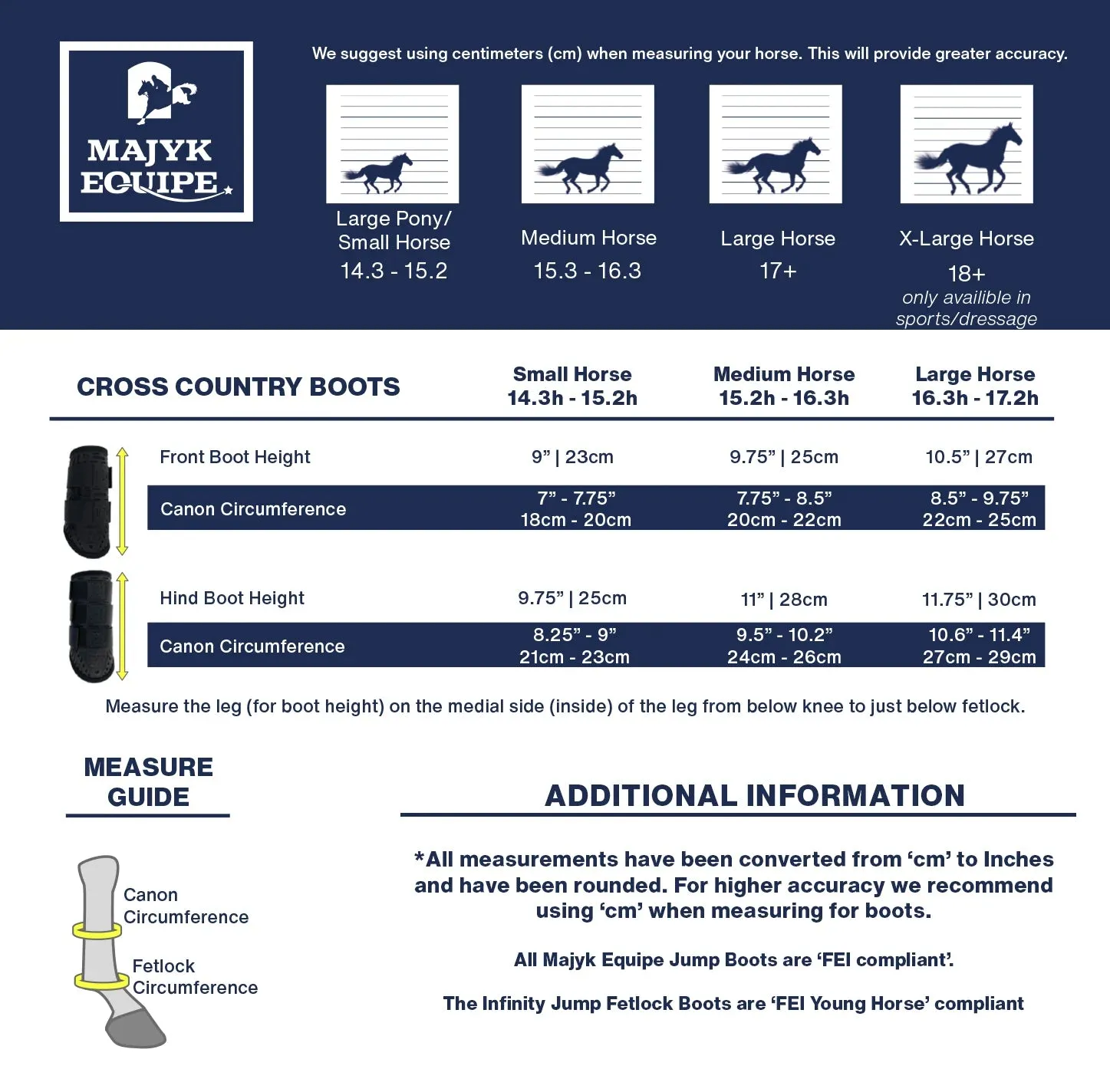 Majyk Equipe Boyd Martin Eventing XC Boots 4 Pack
