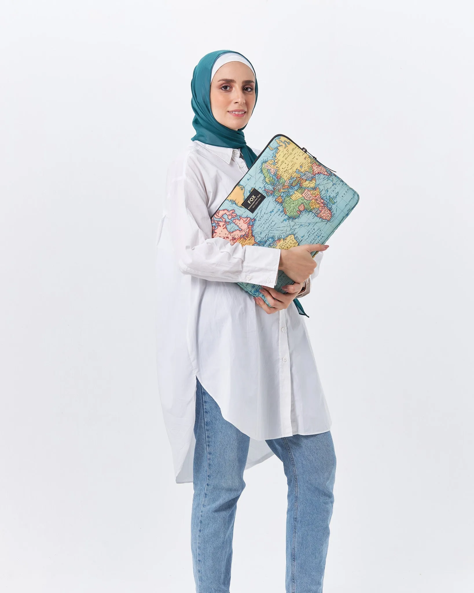 Map Laptop Case