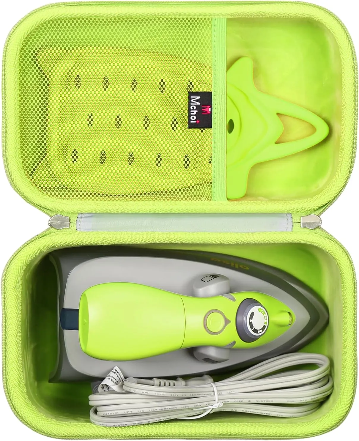 Mchoi Hard Case Suitable for Oliso M2 Pro Mini Project Iron (Green)