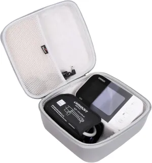 Mchoi Hard Storage Case Compatible with OMRON Platinum BP5450/BP5350/BP7450 /10 Series/Gold BP5350/7 Series BP7350 Blood Pressure Monitor with Upper Arm Cuff, Case Only