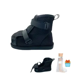 Medical boots, post-operative shoes, adjustable walking shoes orthopedic boots for foot or toe fractures, bunions or hammer toes, regardless of left or right foot(mesh-XL)