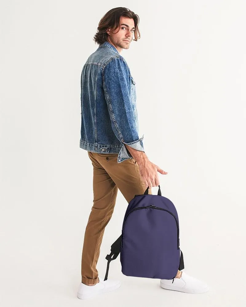 Medium Dark Blue Waterproof Backpack | Medium Dark Pastel Blue | C60M60Y0K60