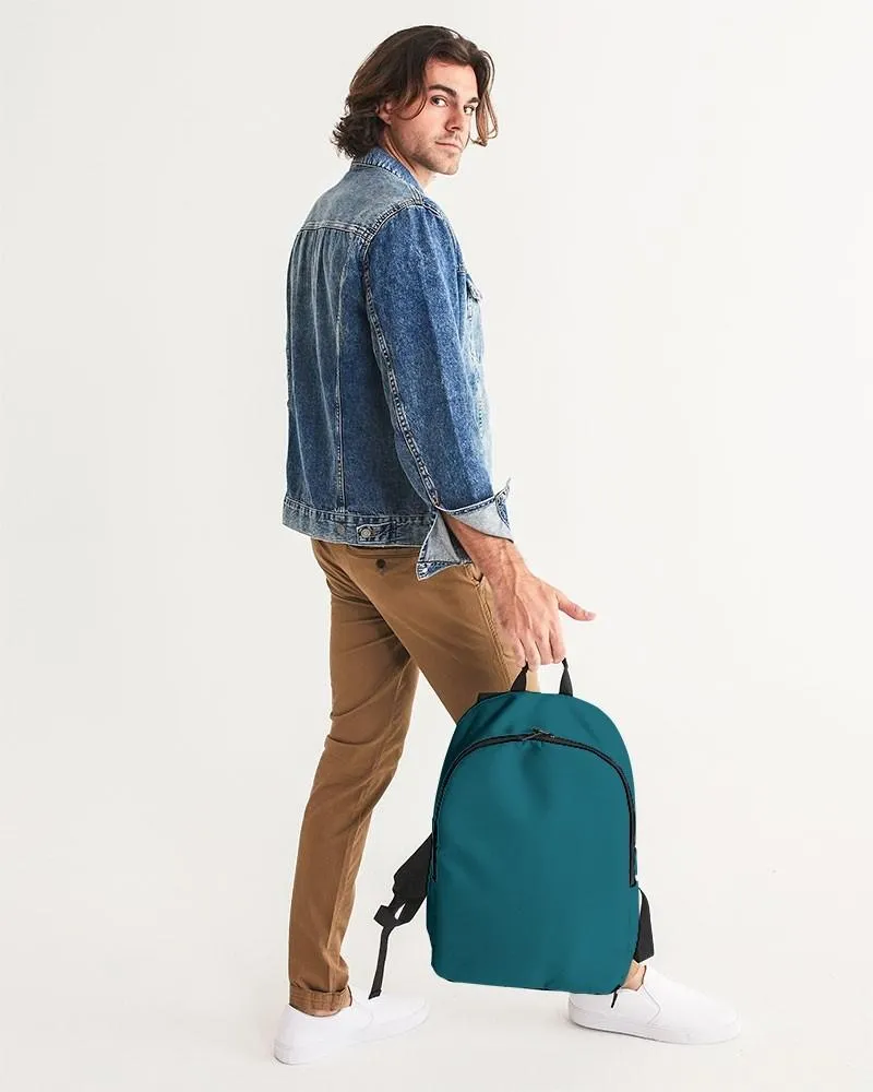 Medium Dark Warm Cyan Waterproof Backpack | Medium Dark Pure Warm Cyan | C100M0Y25K60