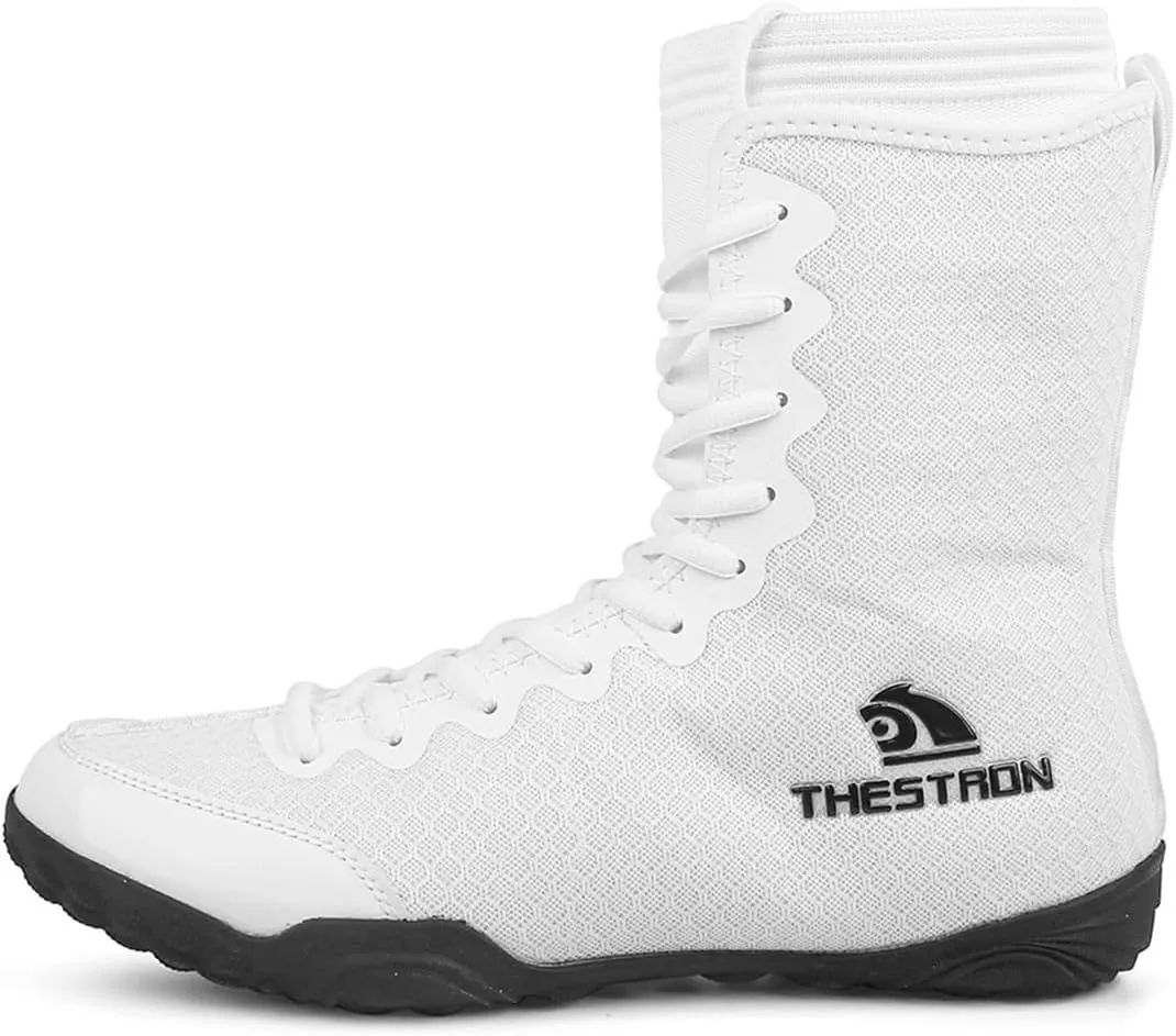 Mens Boxing Shoes Breathable Mesh Wrestling Shoes Kickboxing Sparring Boxers Trainers Sports Bodybuilding Boxing Boots