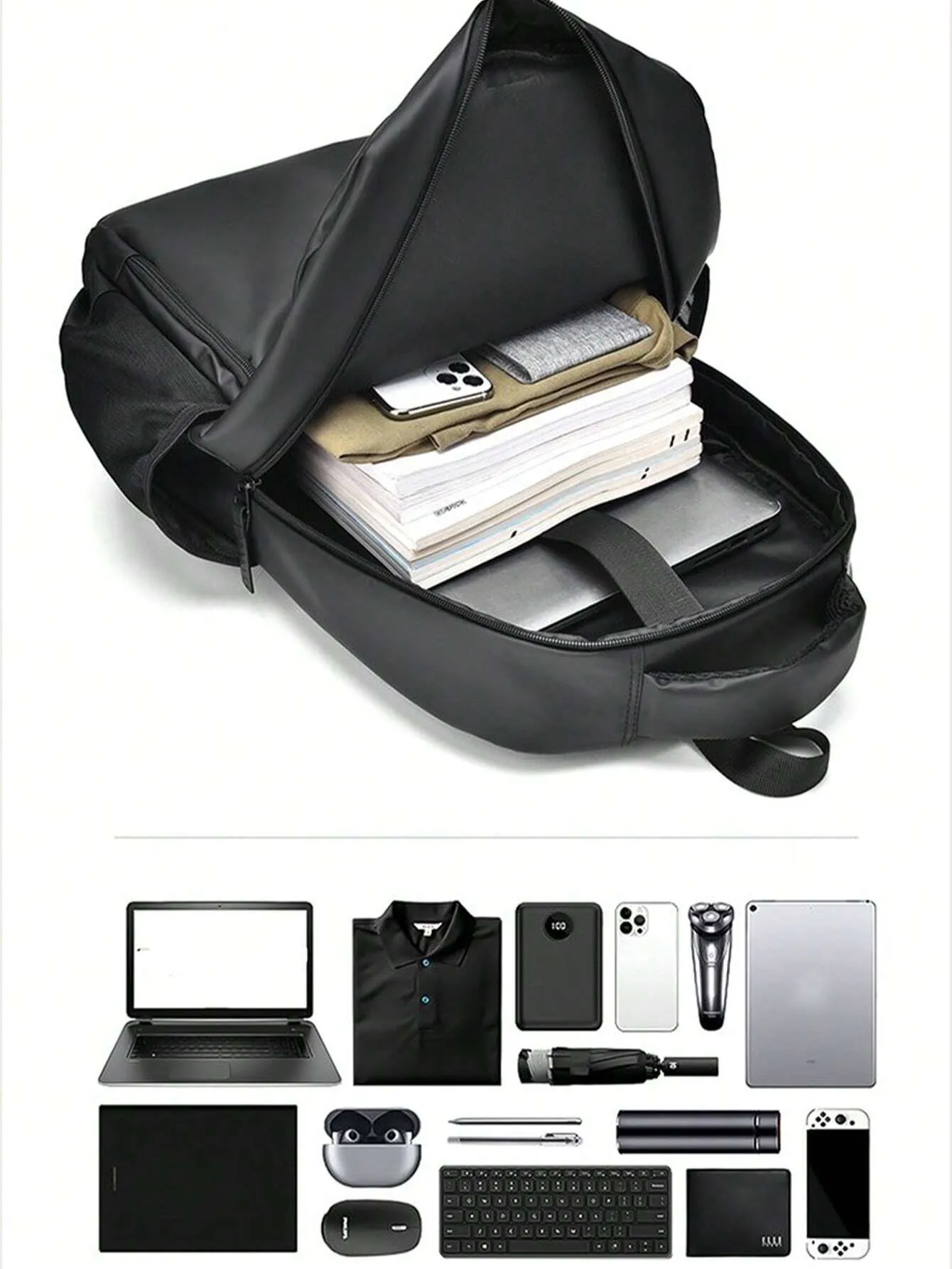 Mens High Quality Waterproof Backpack