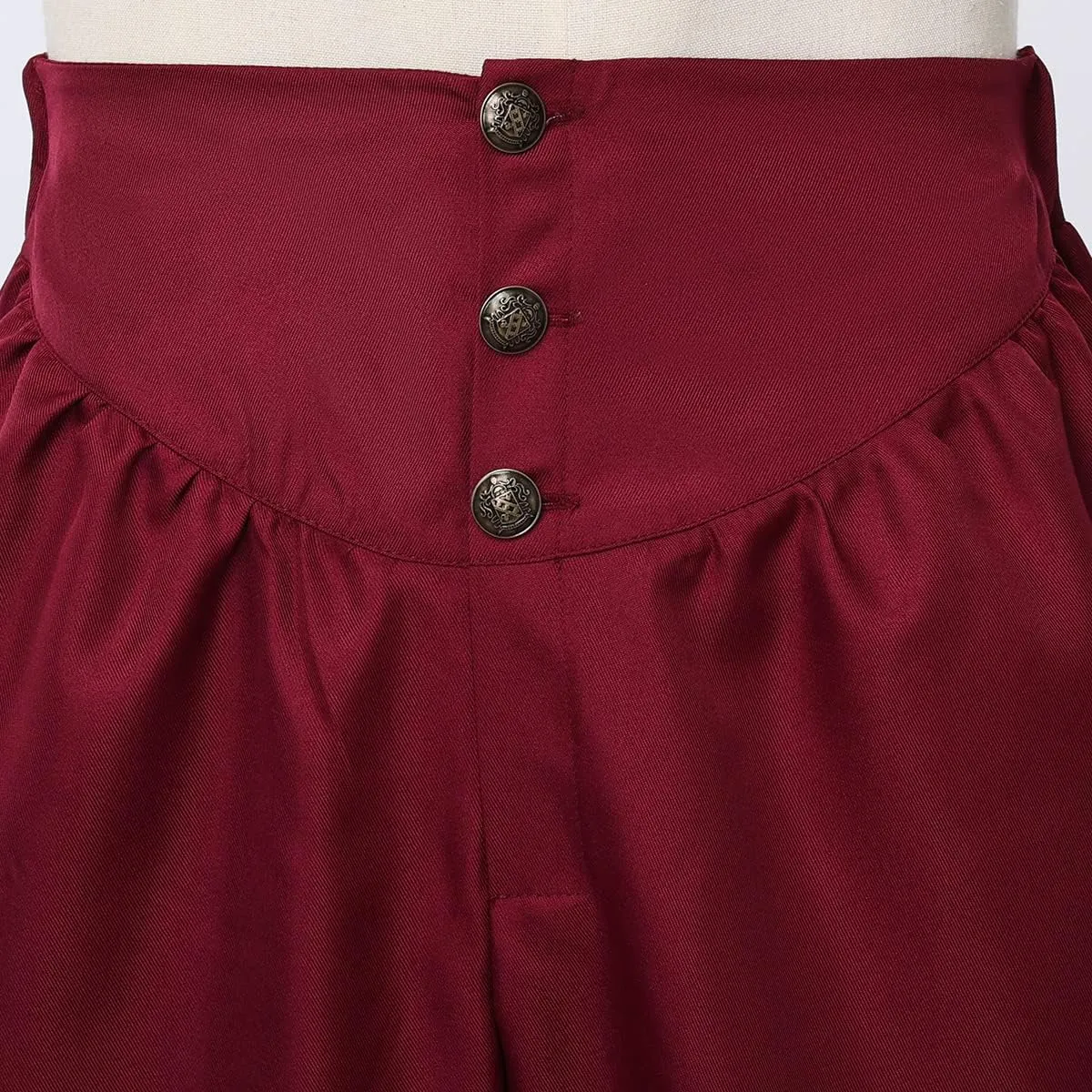 Men's Pirate Shorts Mens Knickers Colonial Pants Renaissance Costume Viking Shorts