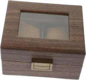 Men's Watch Box Wood Watch Storage Multi-functional Jewelry Organizer Scratch-resistant for Display