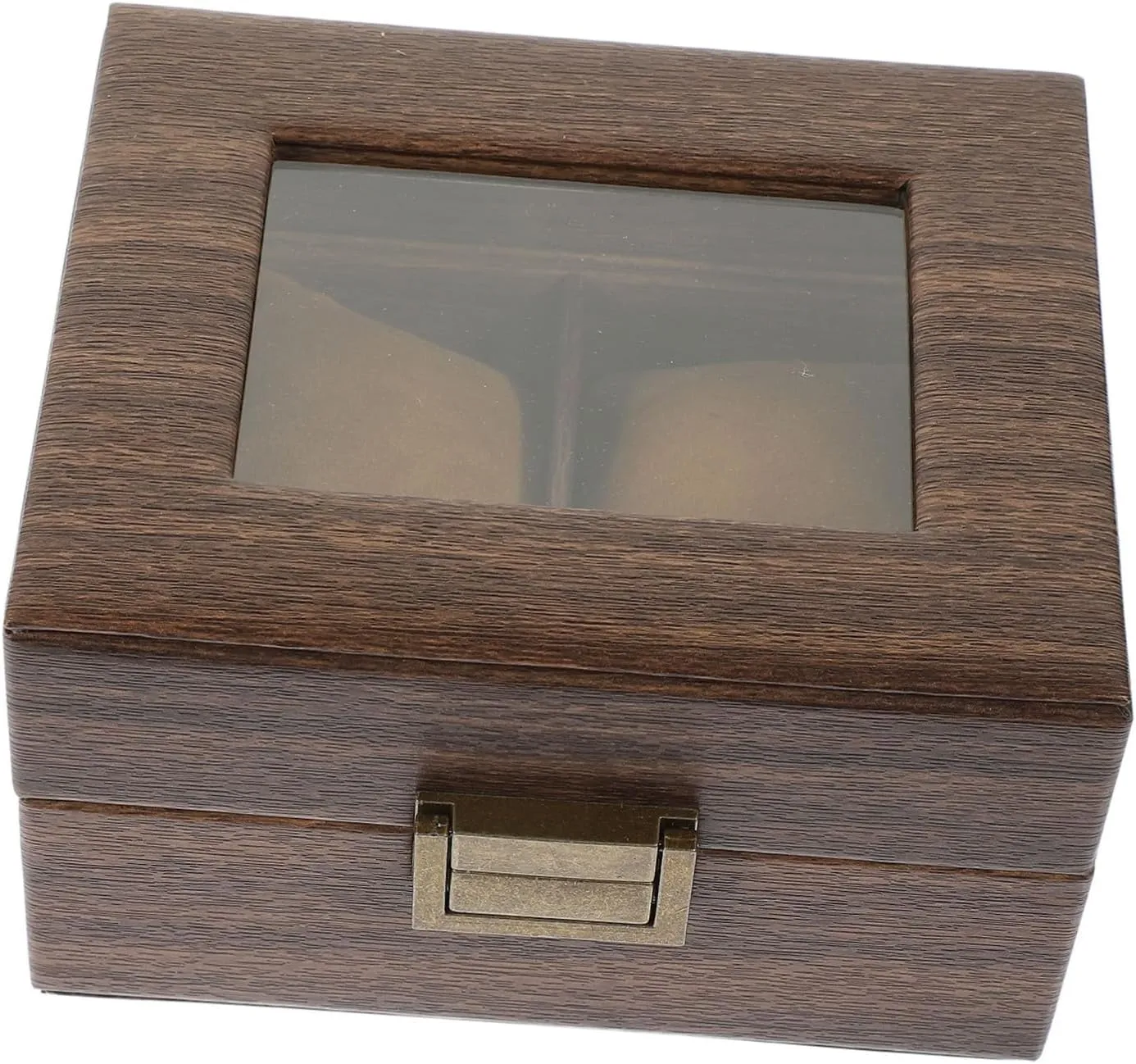 Men's Watch Box Wood Watch Storage Multi-functional Jewelry Organizer Scratch-resistant for Display