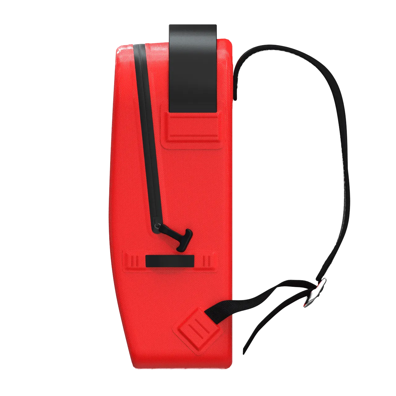 Methodicle - Waterproof backpack with horizontal waterproof zipper pocket.