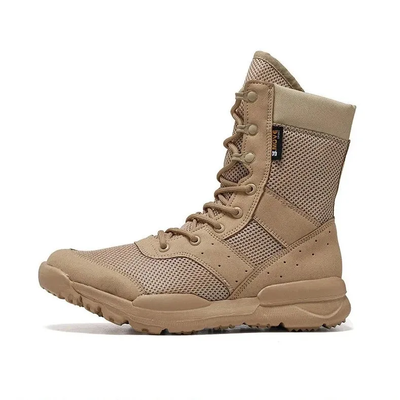 Military Boots - Breathable Lightweight Combat Boots