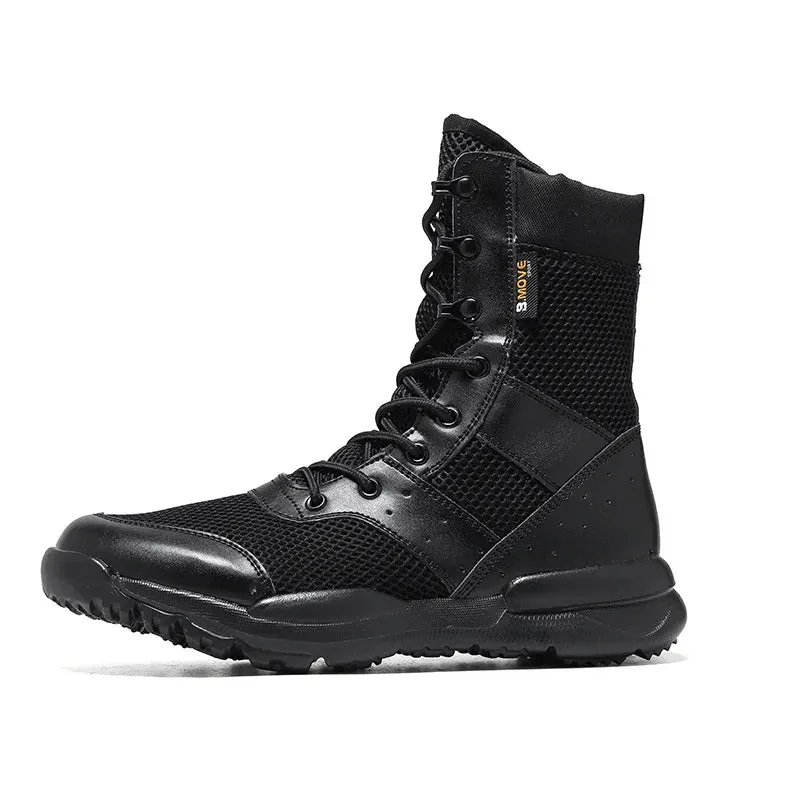 Military Boots - Breathable Lightweight Combat Boots