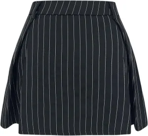 Milumia Women's Striped Print Mini Skirt High Waisted A Line Flared Short Skirts