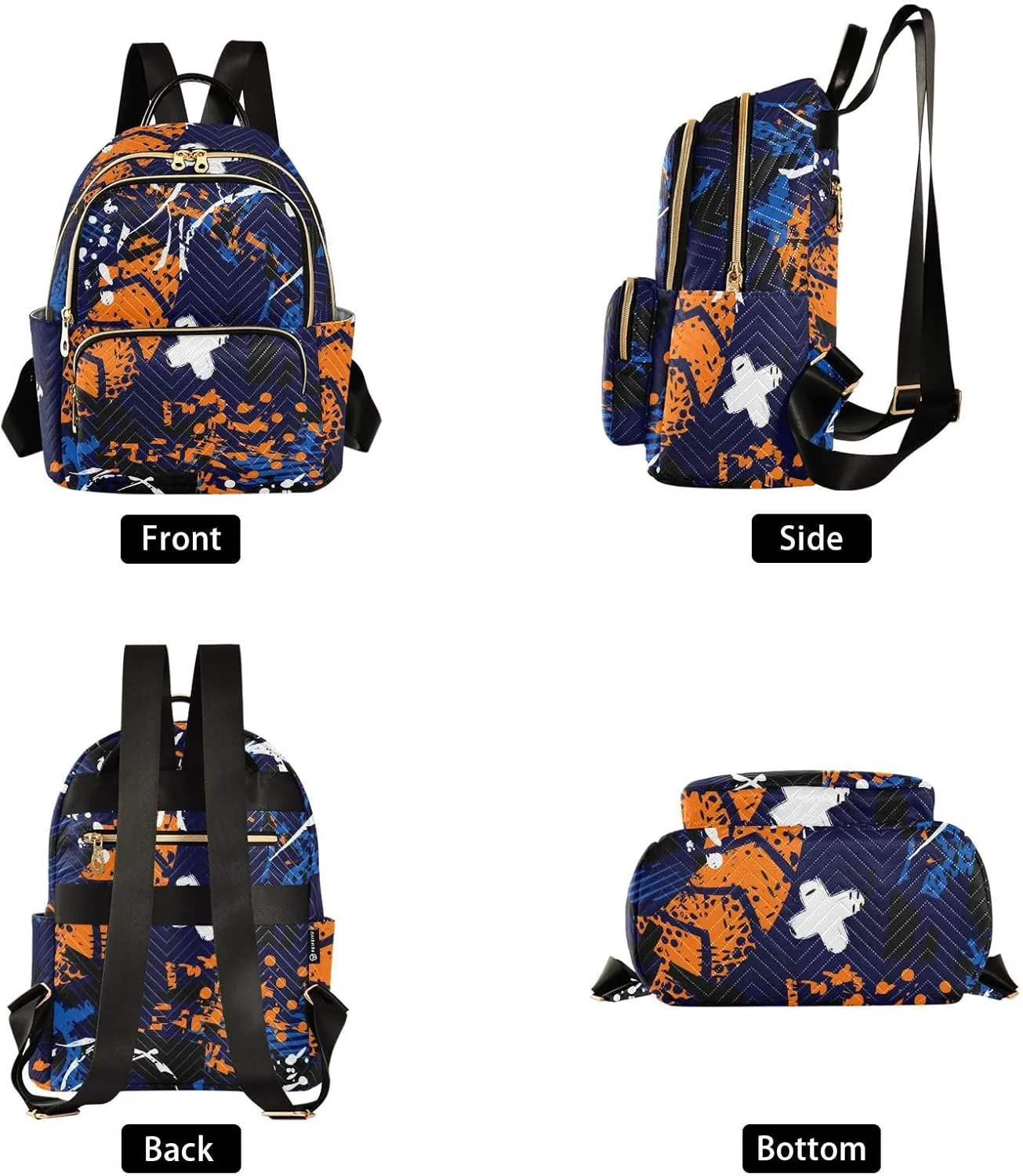 Mini Backpack Purse for Women Pretty Valentine Travel Backpack Fashion Backpack Lightweight Shoulder Bag Casual Daypack(Medium Pattren 3)
