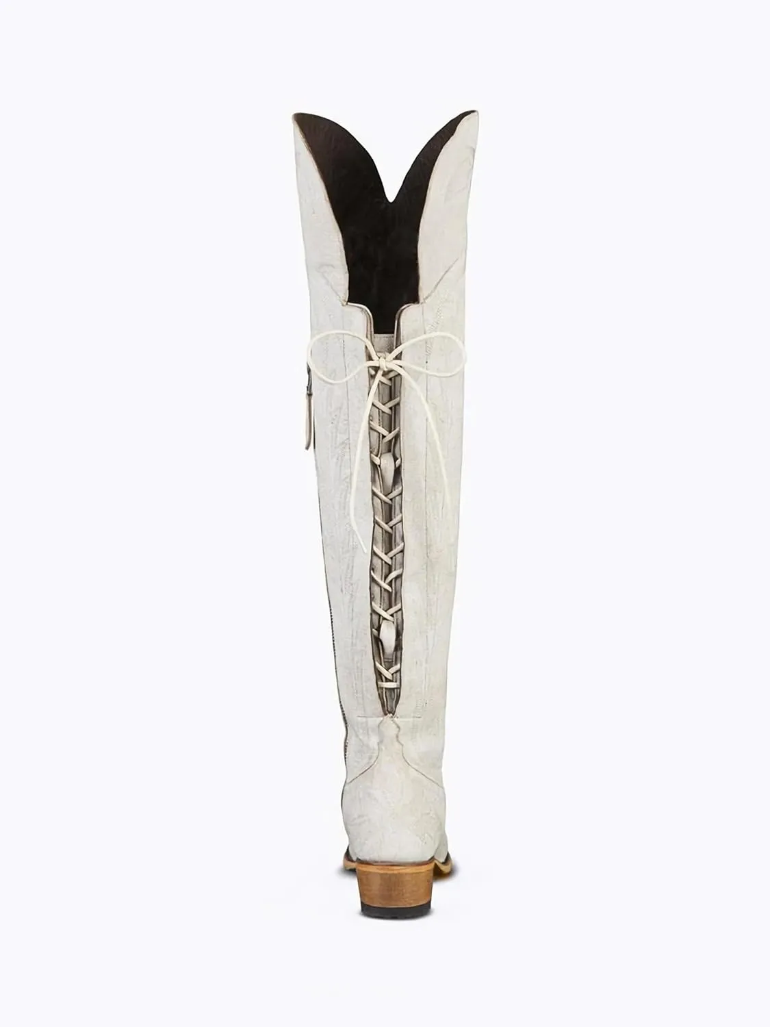 MissHeel Over the Knee Cowboy Boots for Women Adjustable Thigh High Cowgirl Boots