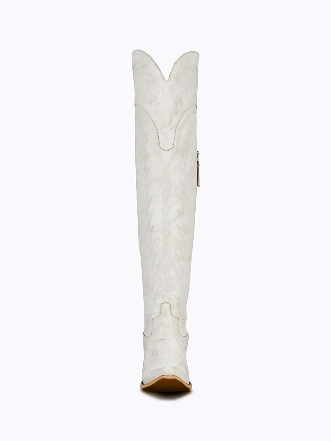 MissHeel Over the Knee Cowboy Boots for Women Adjustable Thigh High Cowgirl Boots