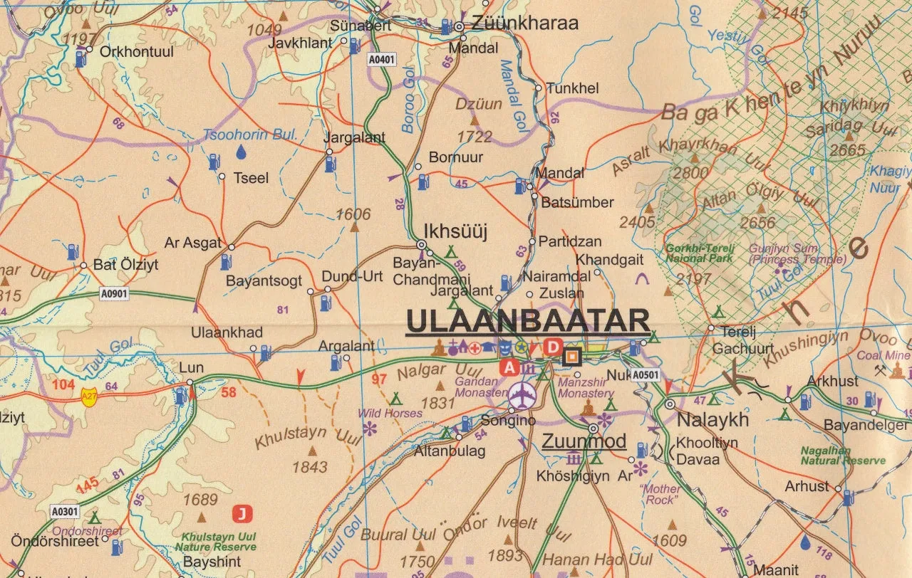 Mongolia ITMB Map