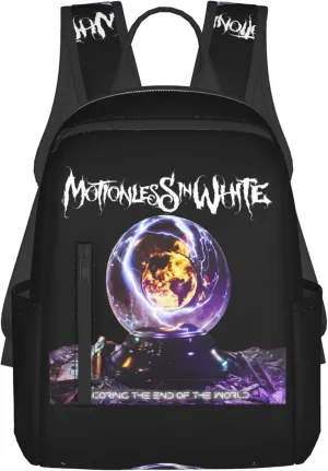Motionless Rock In White Backpack Lightweight Backpack Travel Bag Classic Laptop Daypack for Men Women Backpack